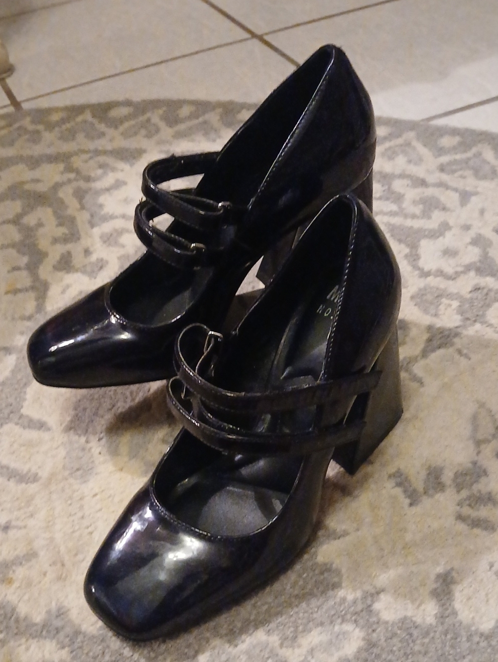Mix No.6 Patent Leather Mary Janes